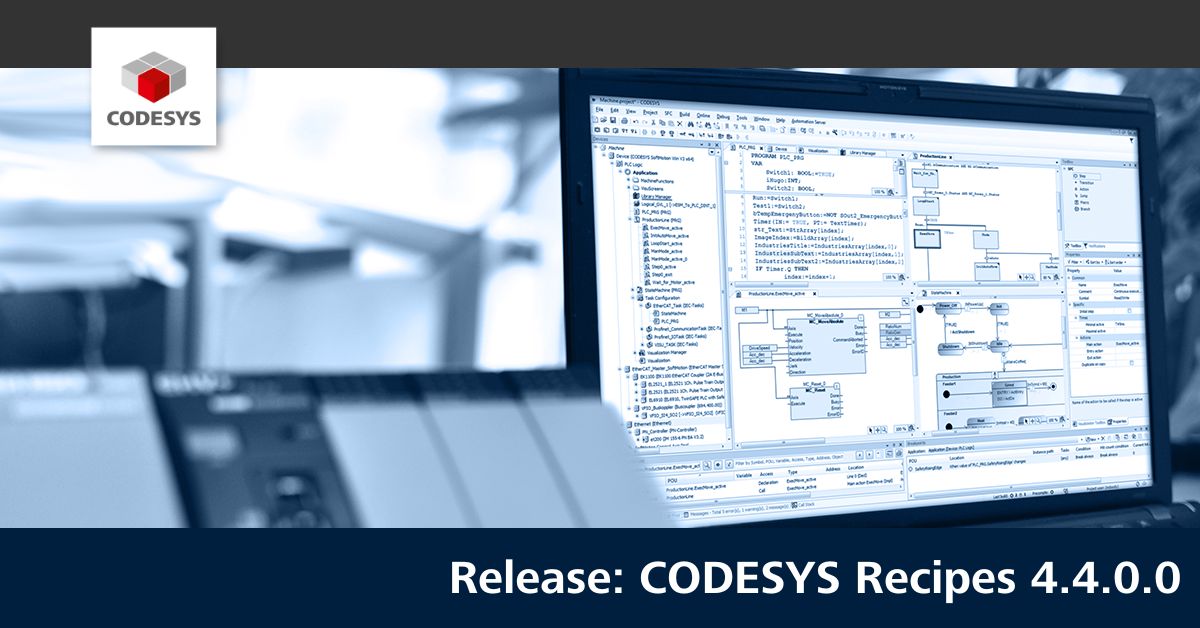 CODESYS Release Recipes 4.4.0.0