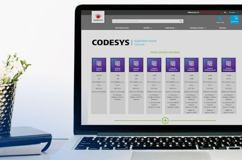 Ab sofort finden Sie im CODESYS Store ein neues applikationsbasiertes Lizenzmodell für SoftSPSen und virtuelle Steuerungen.