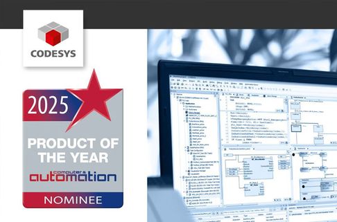 Das CODESYS Static Analysis Release 5.0.0.0 wurde von Computer & Automation für die Leserwahl „Product of the Year“ in der Kategorie Software & IT nominiert!
