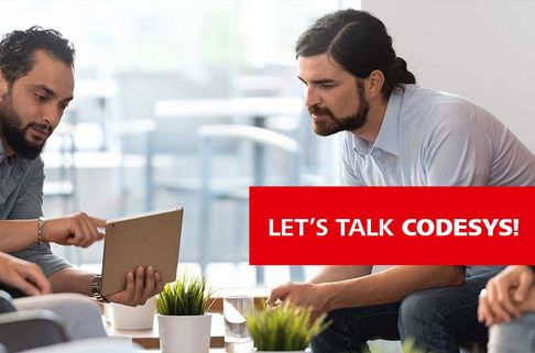 Mit Let’s talk CODESYS wurde ein Format entwickelt, das sich auf das persönliche Gespräch konzentriert.