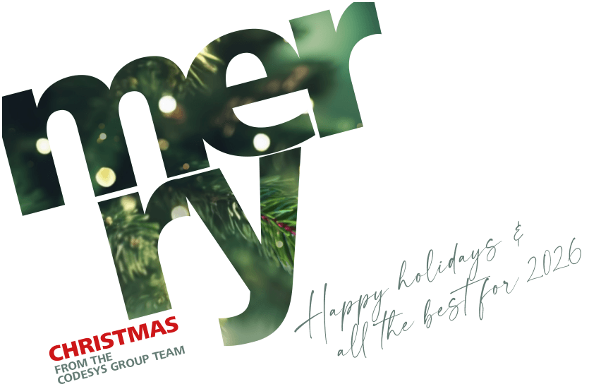 CODESYS x-mas greetings 2025