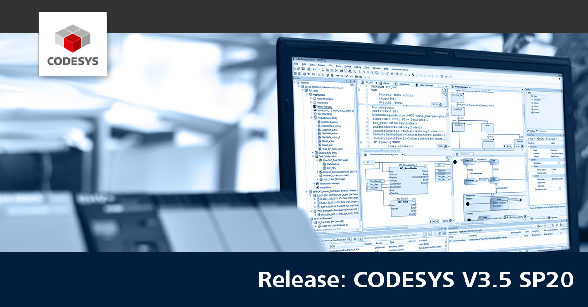 Release CODESYS V3.5 SP20