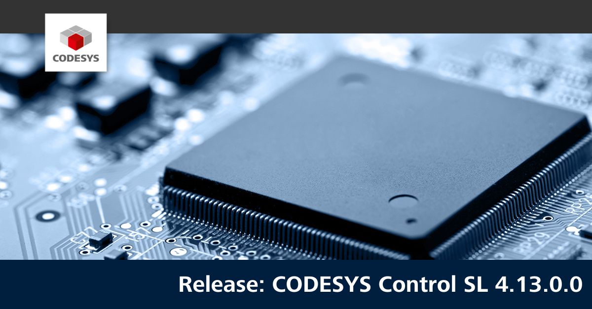 Release CODESYS Control SL 4.13.0.0